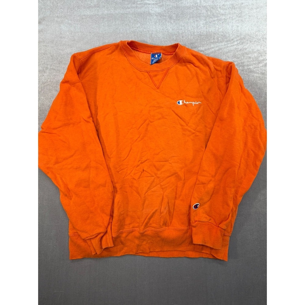 Vintage‎ Champion Made in USA Sweatshirt Orange Size XL